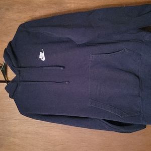 Nike men's black hoodie size medium.